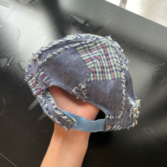 patchwork baseball cap - Picture 4 of 4